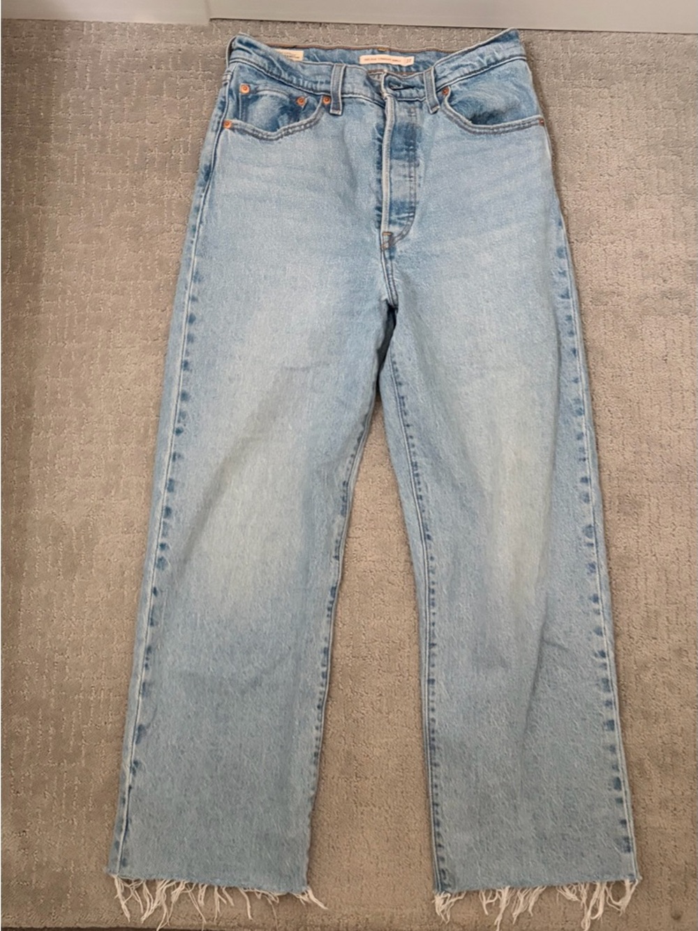 Levi's ribcage straight leg jeans